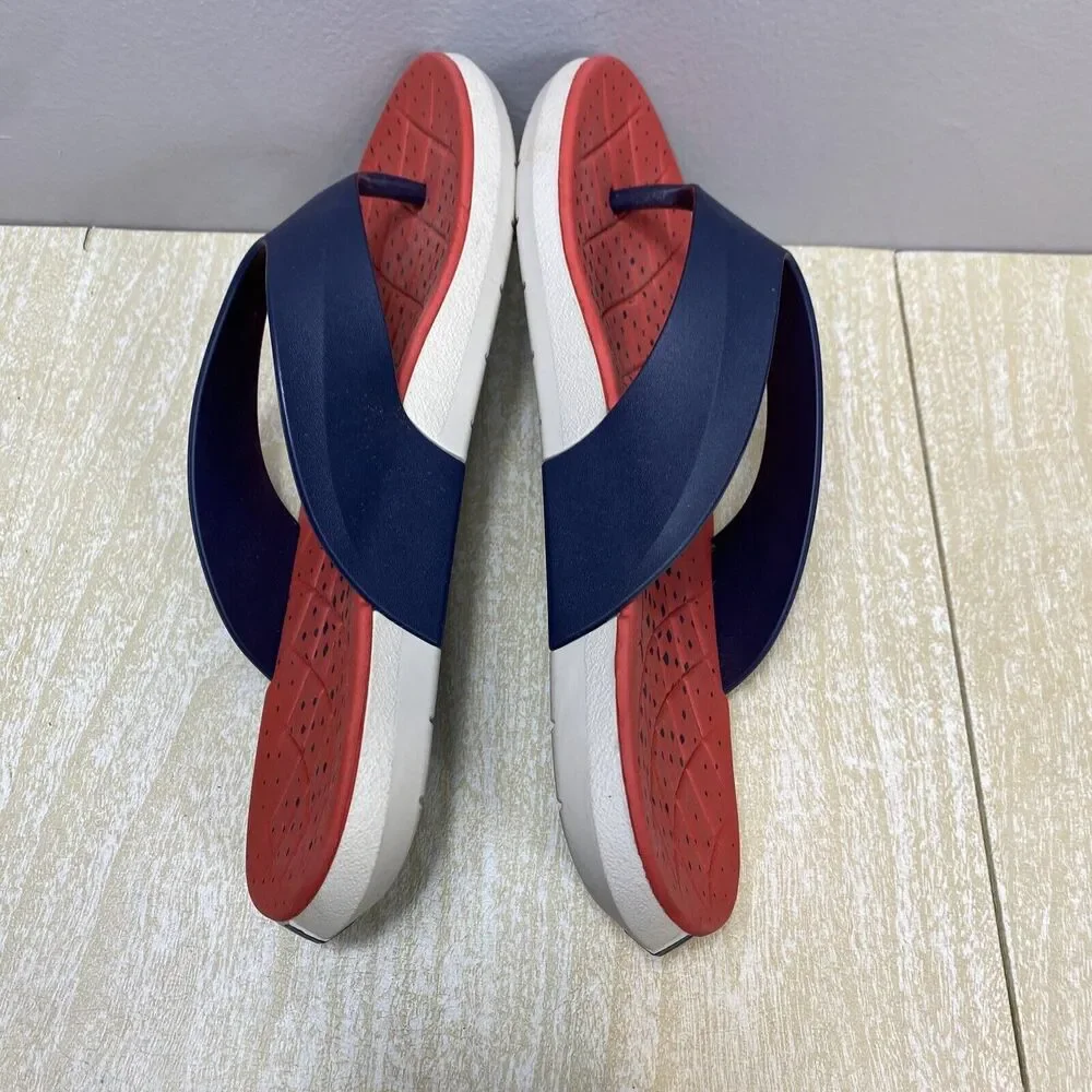Rider Sandals Flip Flops Red Men's Size 11 Pool Shower Beach Travel House Walk